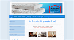 Desktop Screenshot of bettenland-albstadt.de